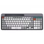 TRACER SHARP Bezdrôtová klávesnica, 2,4 GHz, plná veľkosť, QWERTY, čierna