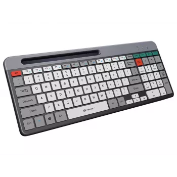 TRACER SHARP Bezdrôtová klávesnica, 2,4 GHz, plná veľkosť, QWERTY, čierna