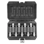 NEO TOOLS Torx bity na nástrčnom kľúči 100 mm, sada 9 ks