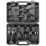NEO TOOLS 9-dielna sada klieští na hadicové spony s ergonomickými rukoväťami a prenosným kufríkom