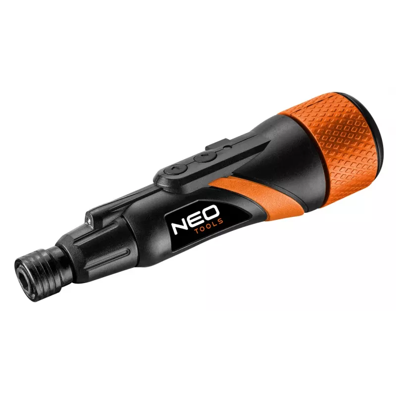 NEO TOOLS 04-200 USB-C 3,6 V akumulátorový skrutkovač s 10 bitmi a plastovým kufríkom