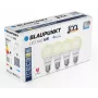Blaupunkt LED žiarovka E27 A60 570 lm 6W 2700K, 4 kusy (BLAUPUNKT-E27-6W-WW-4)