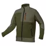 NEO TOOLS softshellová mikina OUTDOOR fľašovozelená XXXL