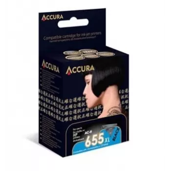 Accura kompatibilná čierna atramentová náplň HP 655XL (CZ109AE) vysoká výťažnosť