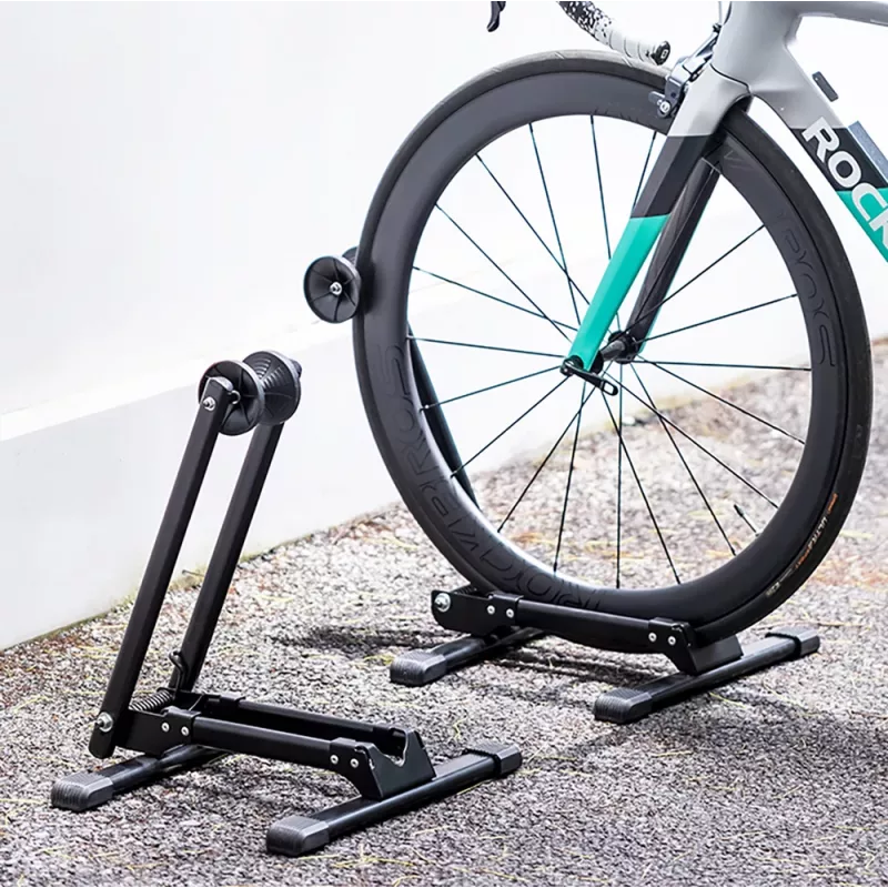 Rockbros 27210001002 skladací stojan na bicykel, čierny