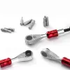 ROCKBROS núdzová opravná sada na bicykel - 16-in-1 multitool, mini pumpa, páčidlá na plášte, záplaty, čierna