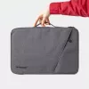 Wozinsky WTNP-17G 17-palcová taška na notebook so skrytým držadlom - sivá