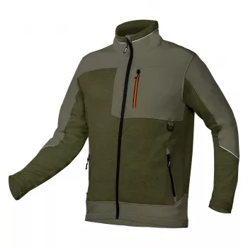 NEO TOOLS softshellová mikina OUTDOOR, zelená, veľkosť S