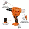 NEO TOOLS 18V E+ akumulátorová nitovacia pištoľ (bez batérie)