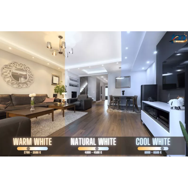 Blaupunkt E27 9W Smart LED žiarovka A60 – Tunable White & RGB, Wi-Fi, Alexa/Google Assistant