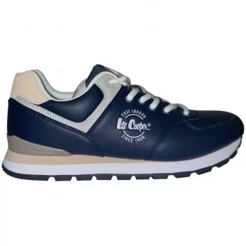 Lee Cooper pánske tmavomodré voľnočasové šnurovacie topánky LCJ-23-31-3075M