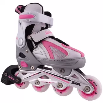 OUTDOOR EDGE Outrace Volt sivo-ružové nastaviteľné inline korčule EU 37-40