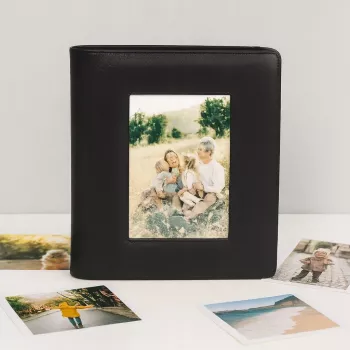 LOVEINSTANT fotoalbum pre 160 fotiek 10x15 cm, čierny