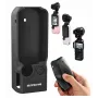 SUNNYLIFE OP4-BHT200-D TPU puzdro pre DJI Osmo Pocket 3 / 4 / 4P - čierna