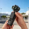 SUNNYLIFE OP4-BHT200-D TPU puzdro pre DJI Osmo Pocket 3 / 4 / 4P - čierna