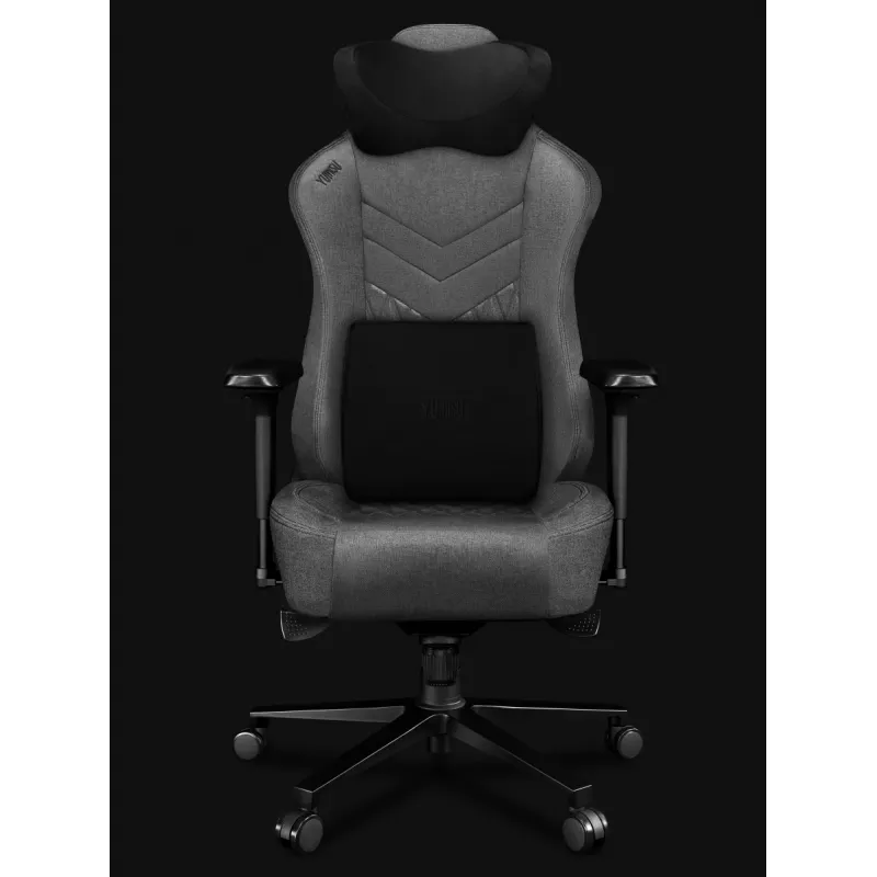 YUMISU 2053 kancelárska stolička, látkové čalúnenie, Cloud/Black (Y-2053-LB-M)