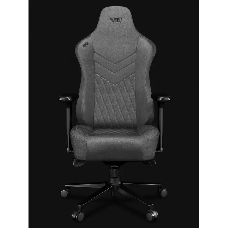 YUMISU 2053 kancelárska stolička, látkové čalúnenie, Cloud/Black (Y-2053-LB-M)