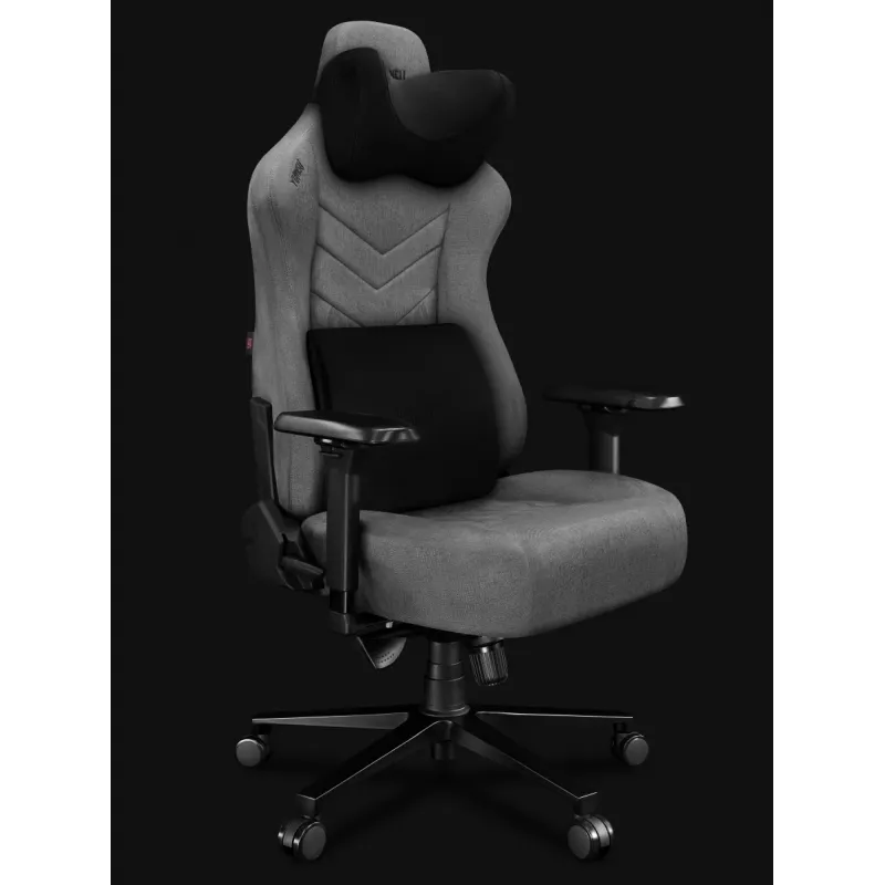 YUMISU 2053 kancelárska stolička, látkové čalúnenie, Cloud/Black (Y-2053-LB-M)