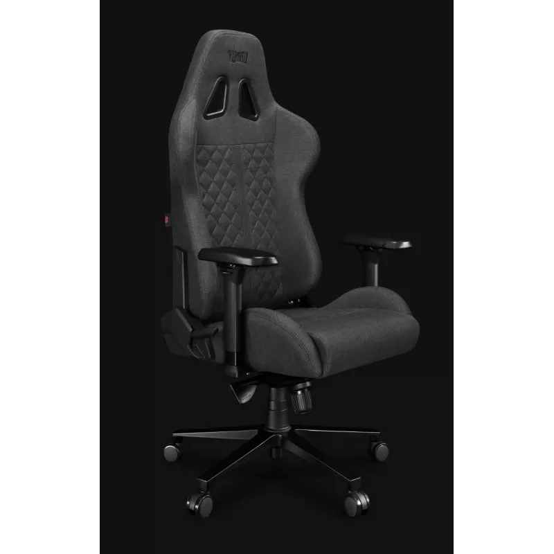 Yumisu 2050 materiál sivá/čierna herná stolička