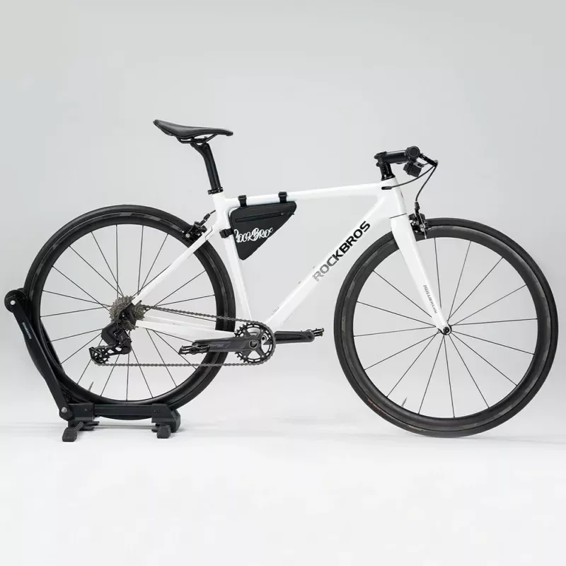 ROCKBROS G001 Flash Journey trojuholníková rámová taška 0,8L – čierna