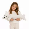LEAN TOYS West Highland Plyšový pes plyšová hračka biela 60 cm