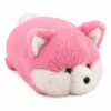 LEAN TOYS Plyšová líška plyšová hračka, ružová mäkká srsť, 16 cm