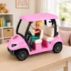LEAN TOYS Meleks Golfová súprava pre bábiky so psom golfová súprava doplnky na dovolenku