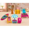 LEAN TOYS Meleks Golfová súprava pre bábiky so psom golfová súprava doplnky na dovolenku