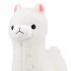 LEAN TOYS Plyšová alpaka lama mäkká srsť biela 38 cm