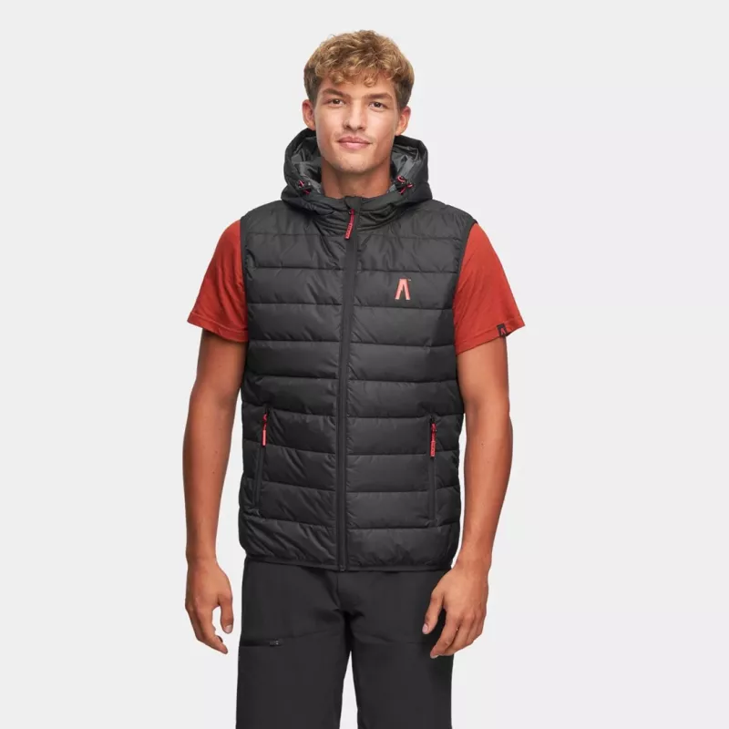 Alpinus Athos pánska vesta Black veľkosť S