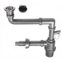 1-Bowl Sink Sifón s uzáverom Click-Clack 3,5 palca