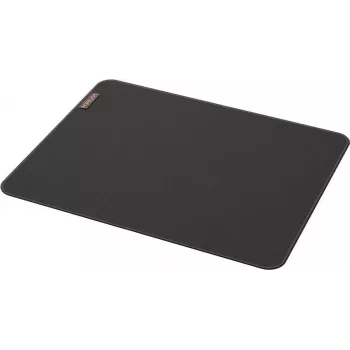KRUX Space L herná podložka pod myš - 900x400x3 mm, povrch z mikrovlákna, protišmyková gumená základňa, prešívané okraje, čierna