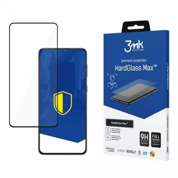 3MK Samsung Galaxy S22 čierna - HardGlass Max ochrana displeja