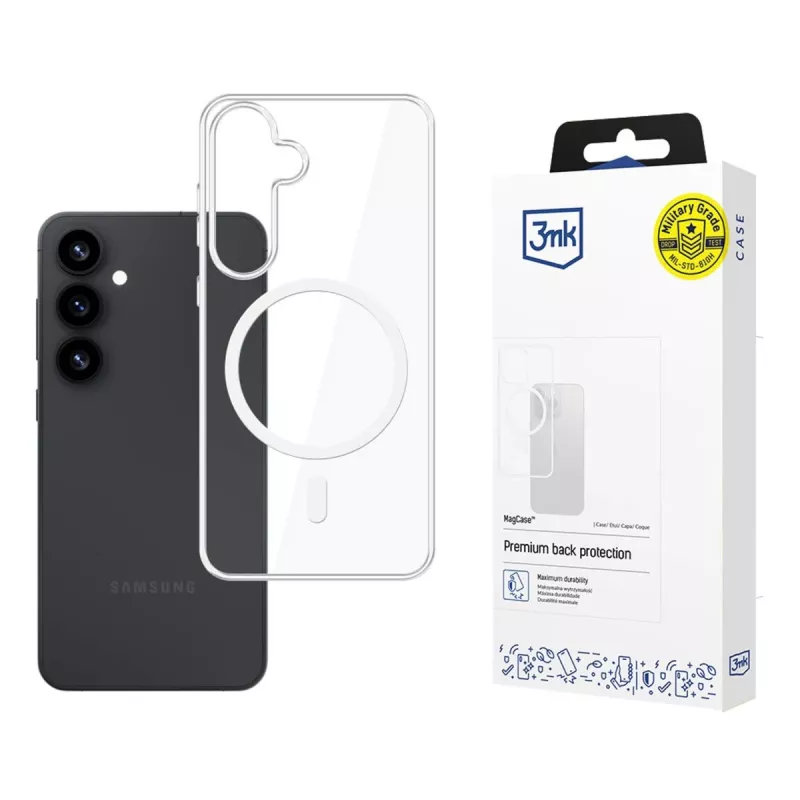 3MK MagCase puzdro pre Samsung Galaxy S25+ čierna