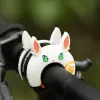 ROCKBROS detská bicyklová zvonček s motívom zajaca biely