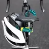 Rockbros RBK6N kombinovaný káblový zámok - tyrkysový, 1200mm