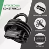ROCKBROS RK242 kotúčový zámok na elektrickú kolobežku - čierny