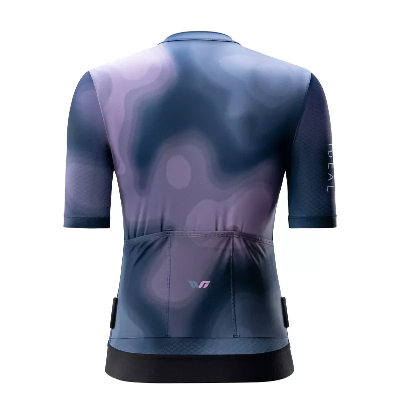 ROCKBROS dámsky TVI cyklistický dres krátky rukáv Navy Blue veľkosť S