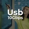 Claroc Active USB-C kábel 5m 4K@60Hz 60W PD 10Gbps