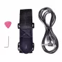 NN EG SET RED sada elektrickej gitary so 10W zosilňovačom, HSS snímačmi, gigbag, ladičkou, popruhom, káblom, trsátkami – červená