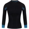 Alpinus Tactical dámske termoaktívne tričko Baselayer čierno-modré GT43210 veľkosť S