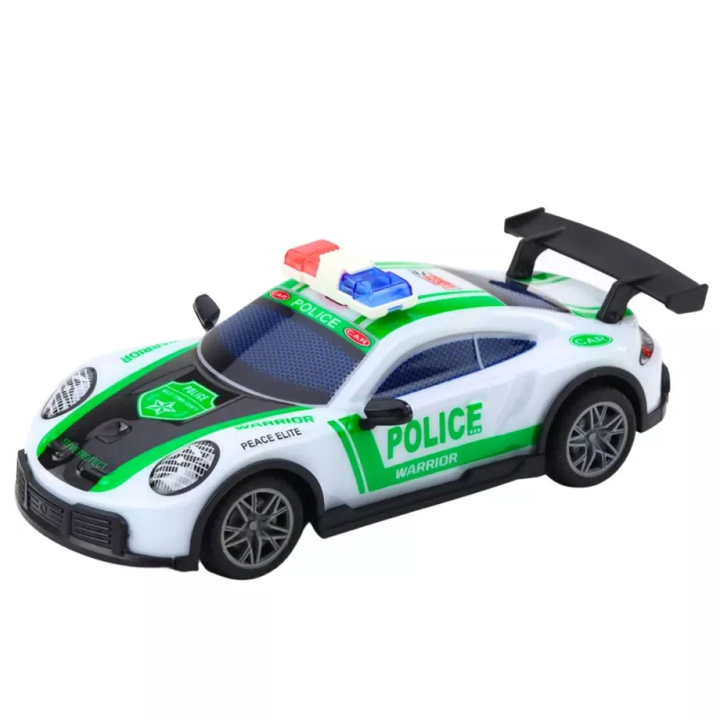 LEAN TOYS RC Drift policajné športové auto s LED svetlami 1:22