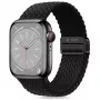 Tech-Protect Nylon Magnetic Loop náramok pre Apple Watch 8/9/10/11/SE (40/41/42mm) čierny