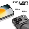 Tech-Protect Magflex MagSafe zadný kryt pre Apple iPhone 17 Pro Max, lesklý čierny (TPU/PC)