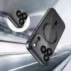 Tech-Protect Magflex MagSafe zadný kryt pre Apple iPhone 17 Pro Max, lesklý čierny (TPU/PC)