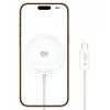 TECH-PROTECT A54 Magnetická MagSafe bezdrôtová nabíjačka 25W Qi2.2 biela