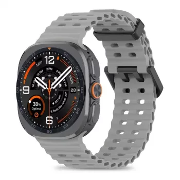 Tech-Protect Iconband Pro silikónový náramok pre Samsung Galaxy Watch Ultra 1/2 47mm sivý