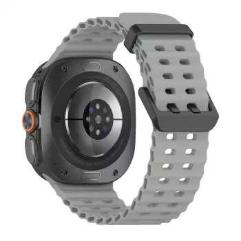 Tech-Protect Iconband Pro silikónový náramok pre Samsung Galaxy Watch Ultra 1/2 47mm sivý