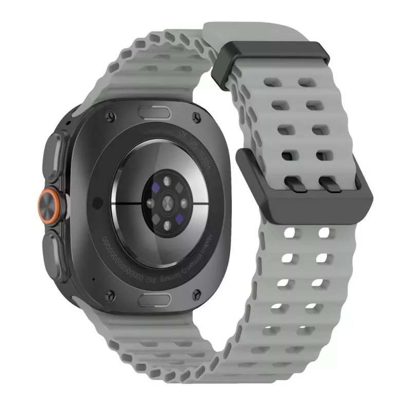 Tech-Protect Iconband Pro silikónový náramok pre Samsung Galaxy Watch Ultra 1/2 47mm sivý