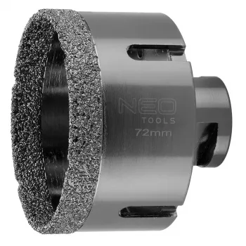 NEO TOOLS Diamantová korunová vŕtačka 72 mm x M14 (55-316)